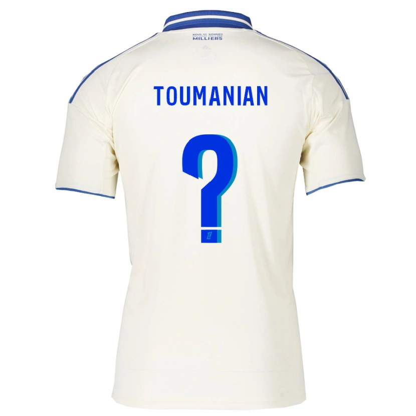 Danxen Women Anthony Toumanian #0 Champagne Blue Away Jersey 2025/26 T-Shirt