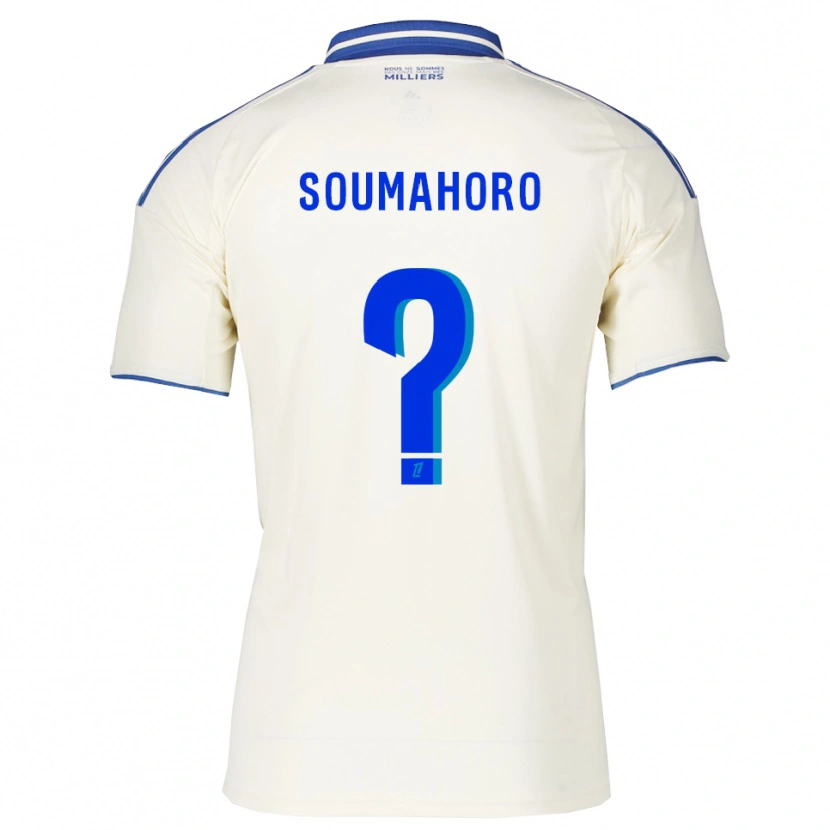 Danxen Women Mohamed Soumahoro #0 Champagne Blue Away Jersey 2025/26 T-Shirt