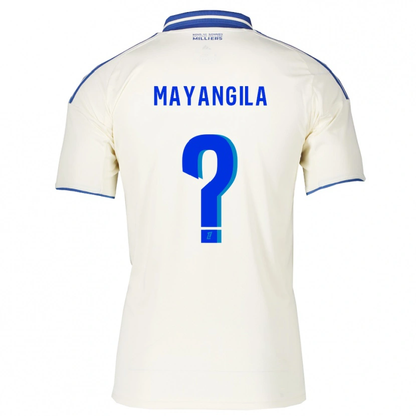 Danxen Women Ryan Tutu Mayangila #0 Champagne Blue Away Jersey 2025/26 T-Shirt