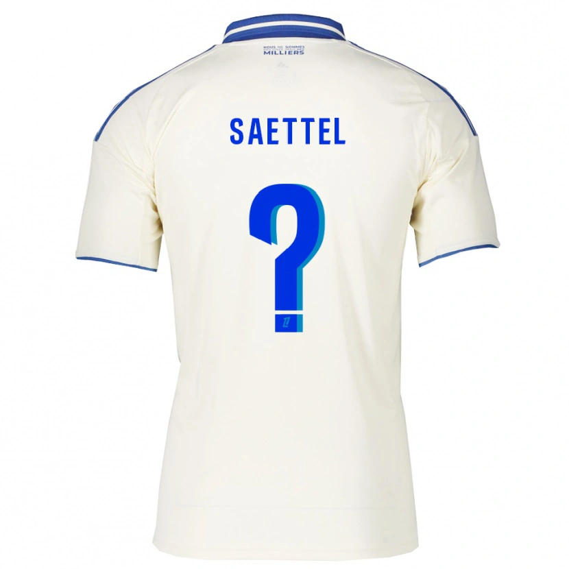 Danxen Women Tom Saettel #0 Champagne Blue Away Jersey 2025/26 T-Shirt