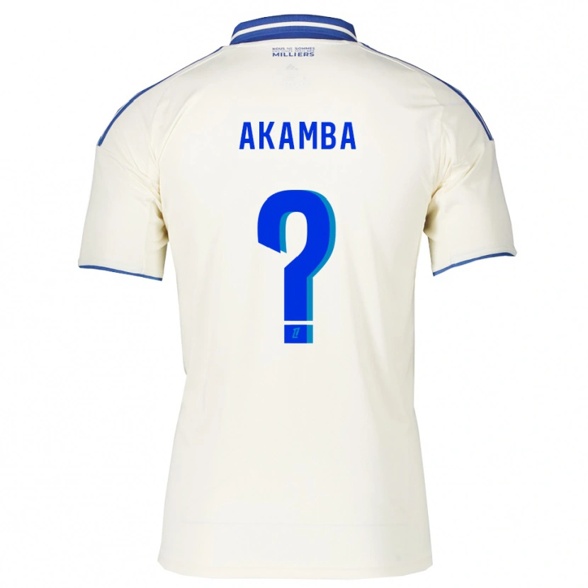 Danxen Women Fred Akamba #0 Champagne Blue Away Jersey 2025/26 T-Shirt