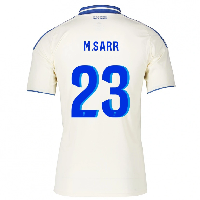 Danxen Women Mamadou Sarr #23 Champagne Blue Away Jersey 2025/26 T-Shirt