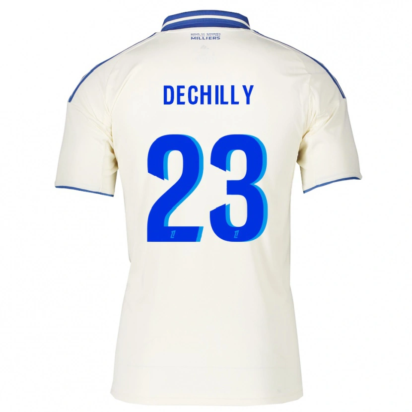 Danxen Women Pauline Dechilly #23 Champagne Blue Away Jersey 2025/26 T-Shirt