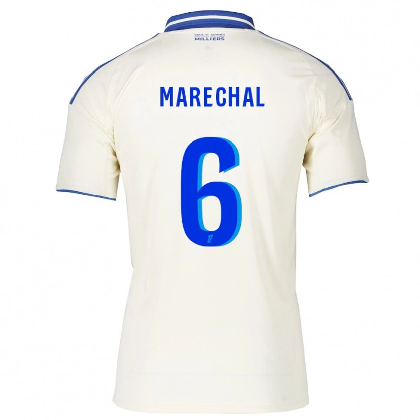Danxen Women Max Maréchal #6 Champagne Blue Away Jersey 2025/26 T-Shirt