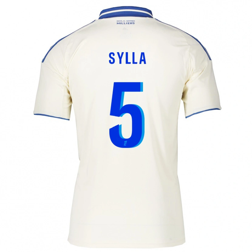 Danxen Women Abakar Sylla #5 Champagne Blue Away Jersey 2025/26 T-Shirt