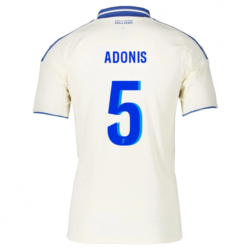 Danxen Women Erwan Adonis #5 Champagne Blue Away Jersey 2025/26 T-Shirt