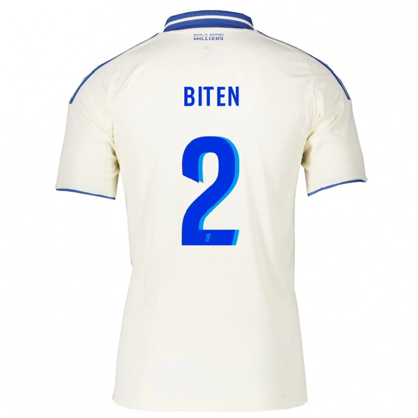 Danxen Women Clancy Valère Biten #2 Champagne Blue Away Jersey 2025/26 T-Shirt