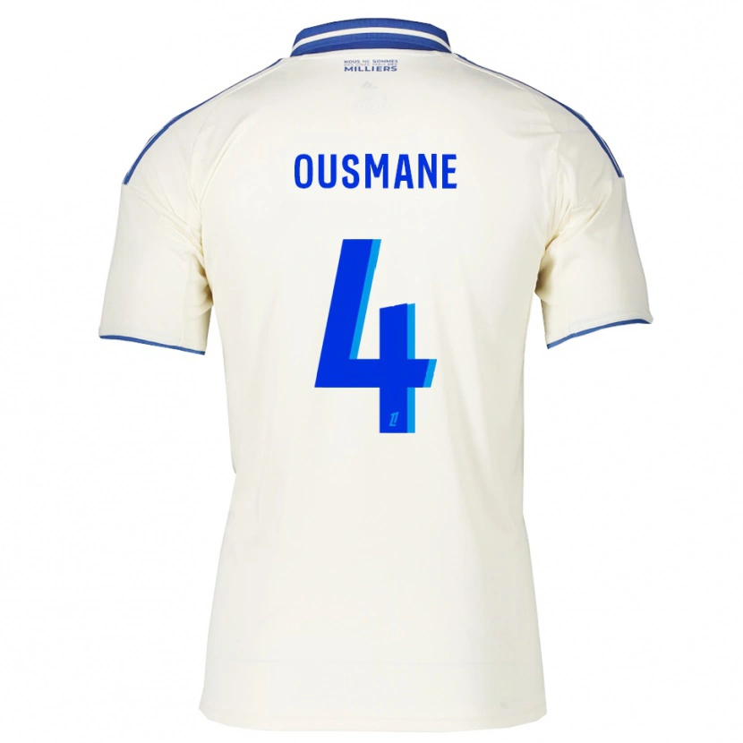 Danxen Women Abdoulaye Ousmane #4 Champagne Blue Away Jersey 2025/26 T-Shirt