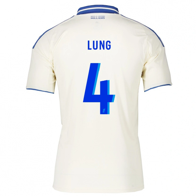 Danxen Women Sacha Lung #4 Champagne Blue Away Jersey 2025/26 T-Shirt
