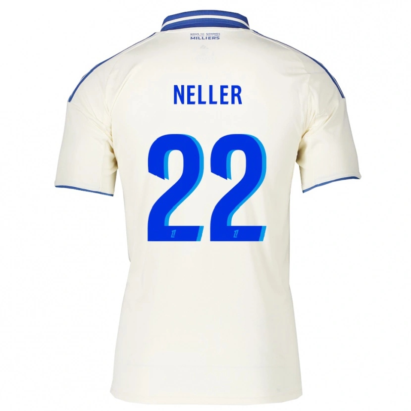 Danxen Women Chloé Neller #22 Champagne Blue Away Jersey 2025/26 T-Shirt