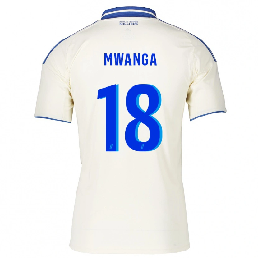 Danxen Women Junior Mwanga #18 Champagne Blue Away Jersey 2025/26 T-Shirt