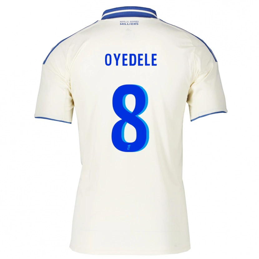 Danxen Women Maxi Oyedele #8 Champagne Blue Away Jersey 2025/26 T-Shirt
