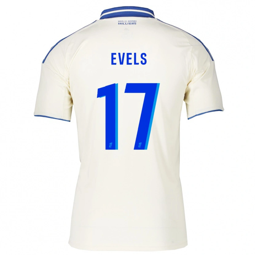 Danxen Women Emily Evels #17 Champagne Blue Away Jersey 2025/26 T-Shirt