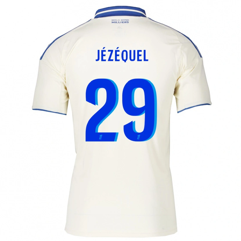 Danxen Women Emmy Jézéquel #29 Champagne Blue Away Jersey 2025/26 T-Shirt