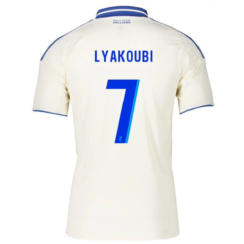 Danxen Women Oussama Lyakoubi #7 Champagne Blue Away Jersey 2025/26 T-Shirt