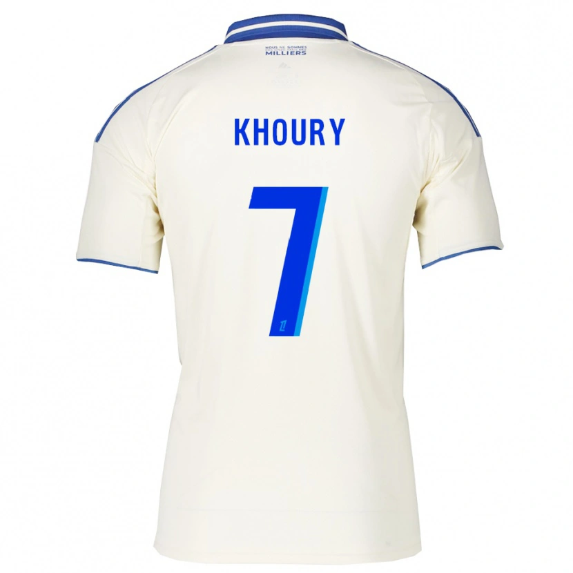 Danxen Women Pilar Khoury #7 Champagne Blue Away Jersey 2025/26 T-Shirt