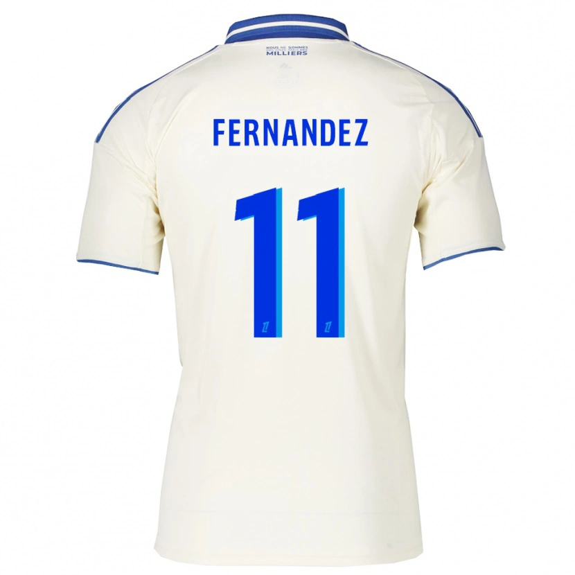 Danxen Women Elies Araar Fernandez #11 Champagne Blue Away Jersey 2025/26 T-Shirt