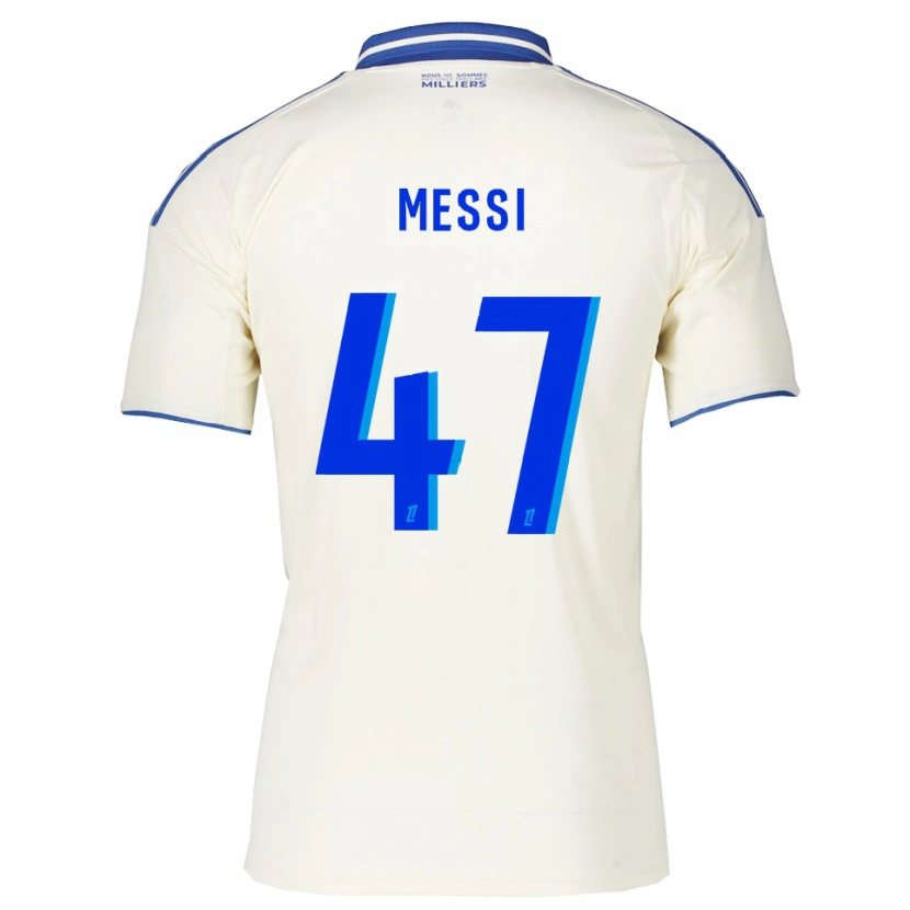 Danxen Women Rayane Messi #47 Champagne Blue Away Jersey 2025/26 T-Shirt