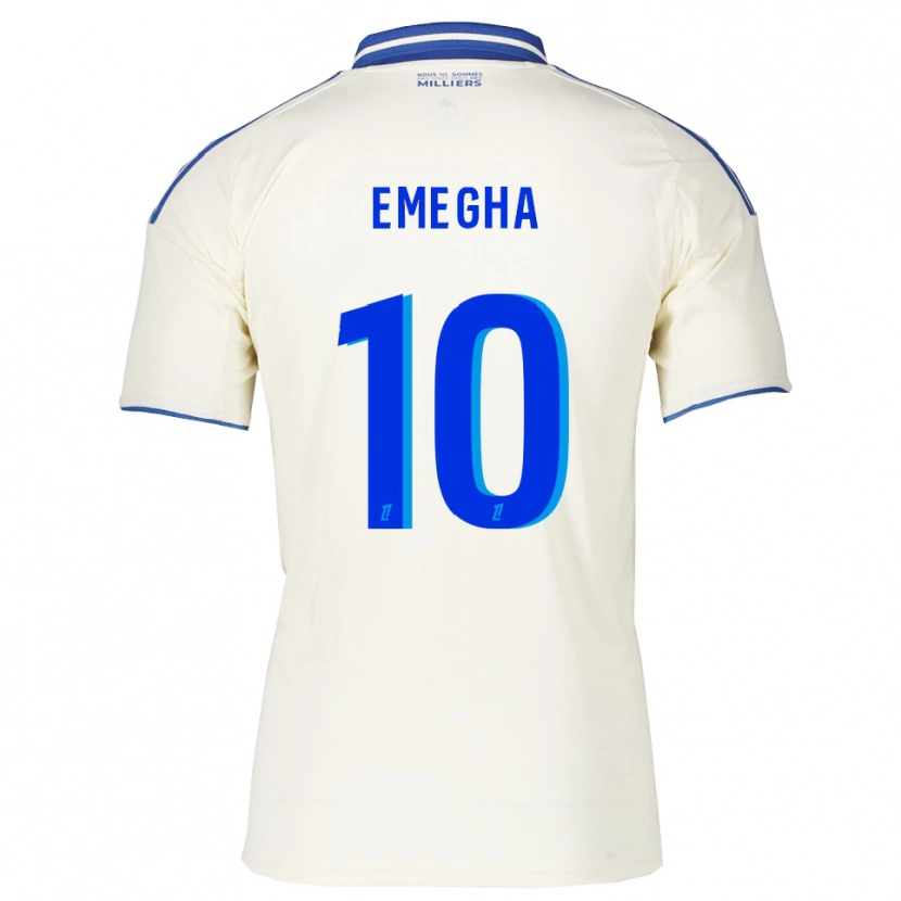 Danxen Women Emanuel Emegha #10 Champagne Blue Away Jersey 2025/26 T-Shirt