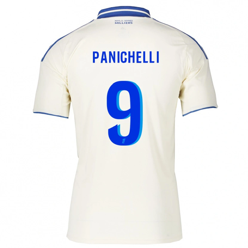 Danxen Women Joaquín Panichelli #9 Champagne Blue Away Jersey 2025/26 T-Shirt