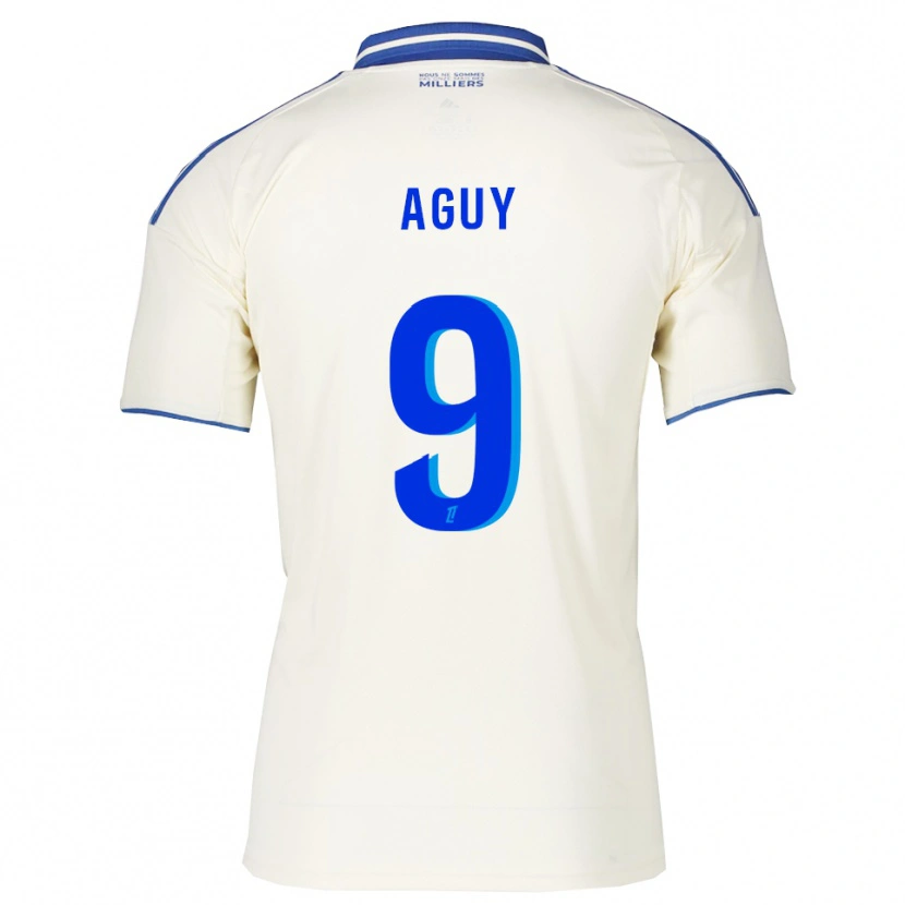 Danxen Women David Aguy #9 Champagne Blue Away Jersey 2025/26 T-Shirt