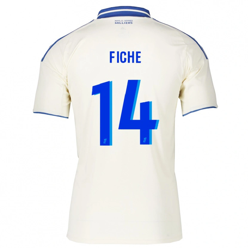 Danxen Women Anis Fiche #14 Champagne Blue Away Jersey 2025/26 T-Shirt