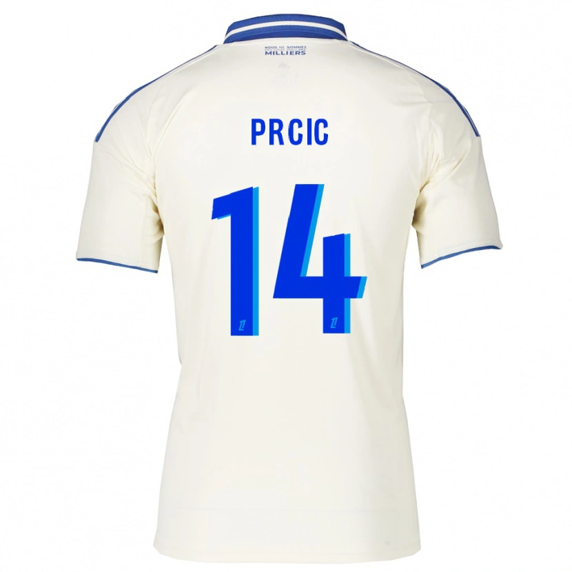 Danxen Women Sanjin Prcic #14 Champagne Blue Away Jersey 2025/26 T-Shirt