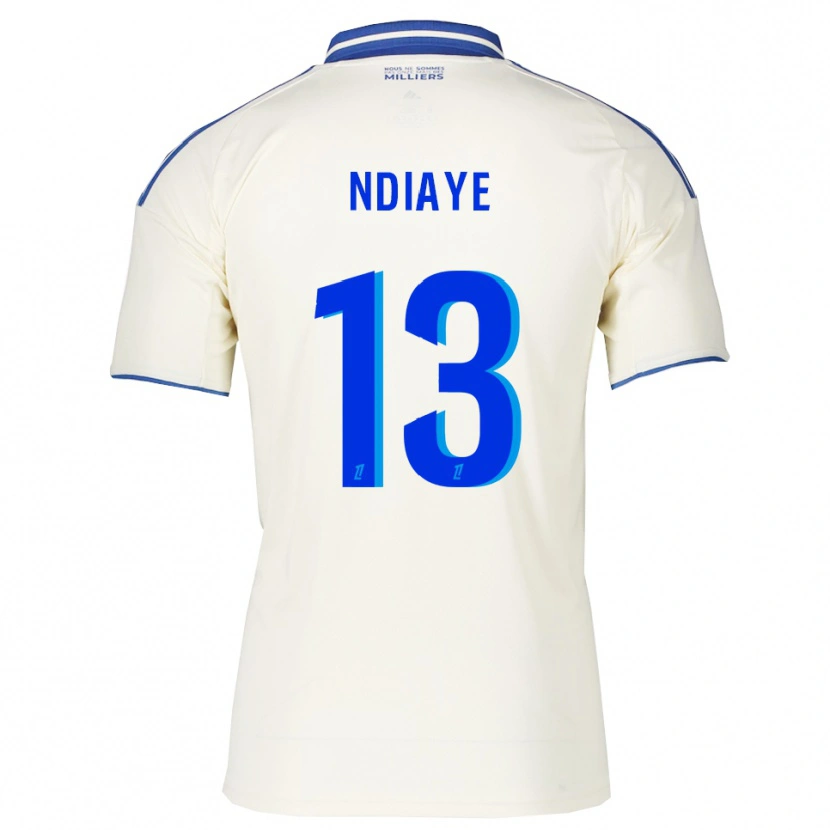 Danxen Women Serigne Ndiaye #13 Champagne Blue Away Jersey 2025/26 T-Shirt