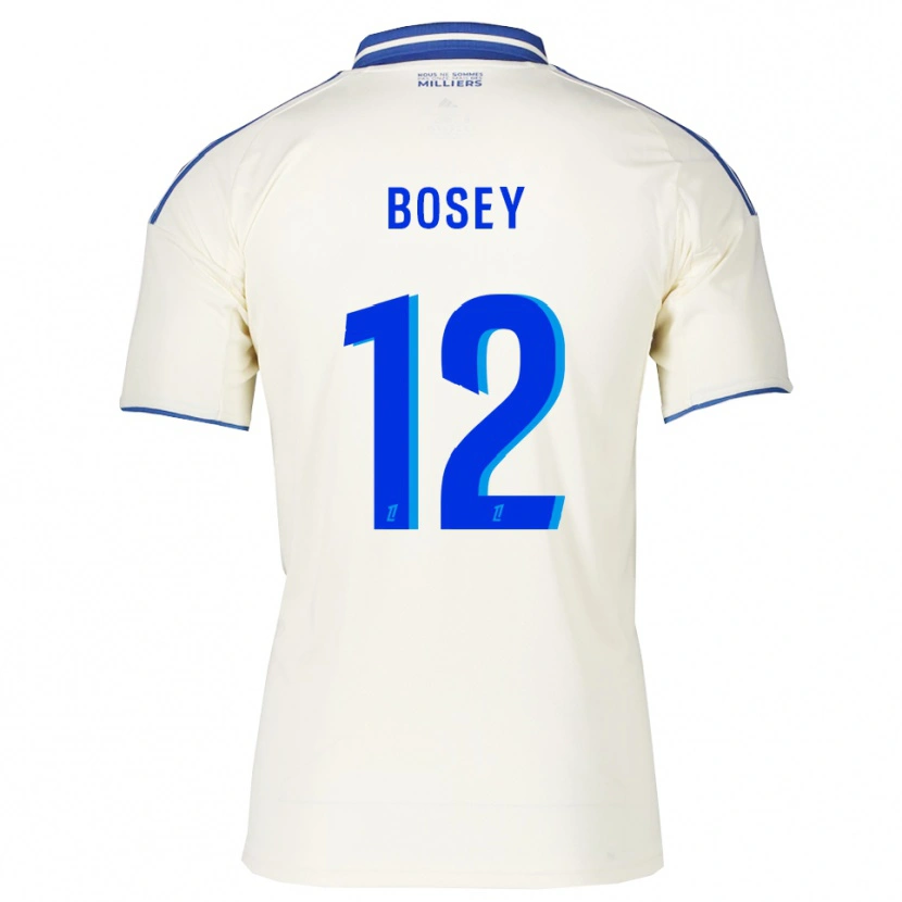 Danxen Women Jean-Baptiste Bosey #12 Champagne Blue Away Jersey 2025/26 T-Shirt