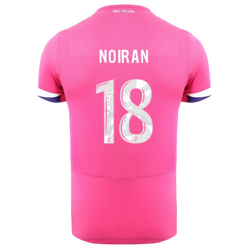 Danxen Women Clara Noiran #18 Pink White Away Jersey 2025/26 T-Shirt
