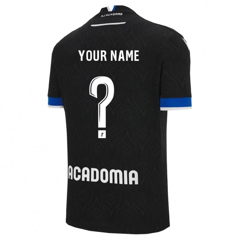 Danxen Women Your Name #0 Black White Away Jersey 2025/26 T-Shirt