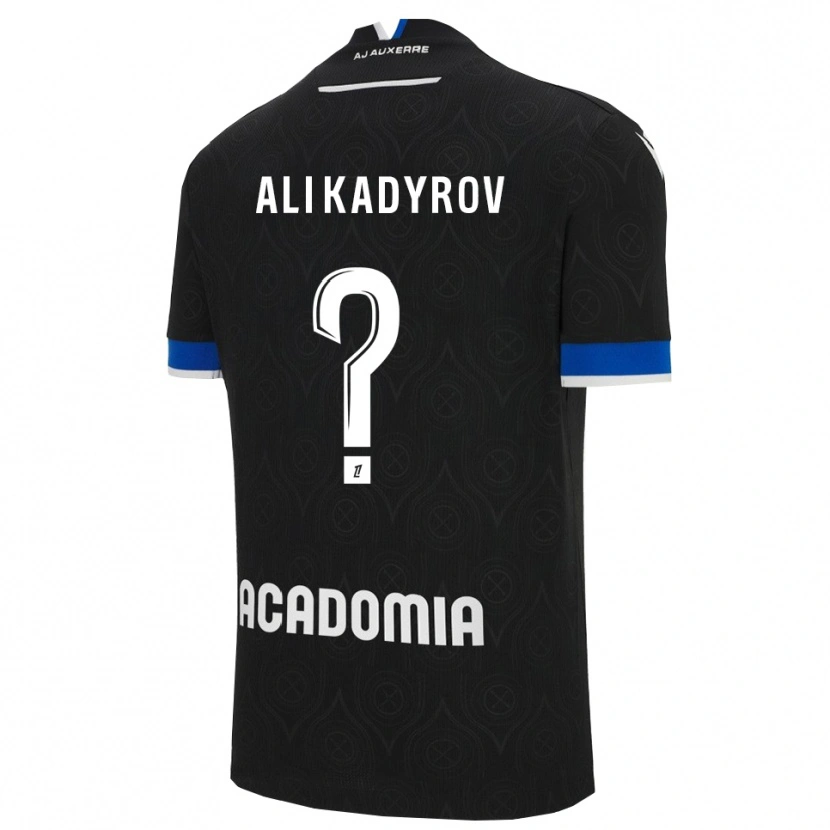Danxen Women Tourpal Ali Kadyrov #0 Black White Away Jersey 2025/26 T-Shirt