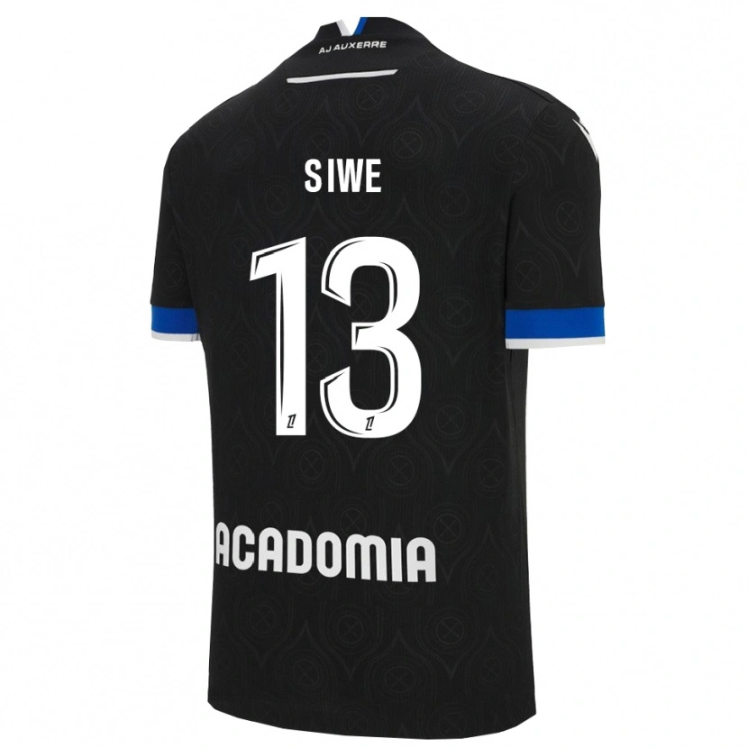 Danxen Women Telli Siwe #13 Black White Away Jersey 2025/26 T-Shirt