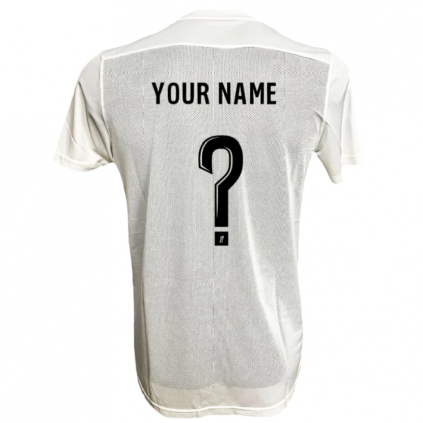 Danxen Women Your Name #0 Black White Away Jersey 2025/26 T-Shirt
