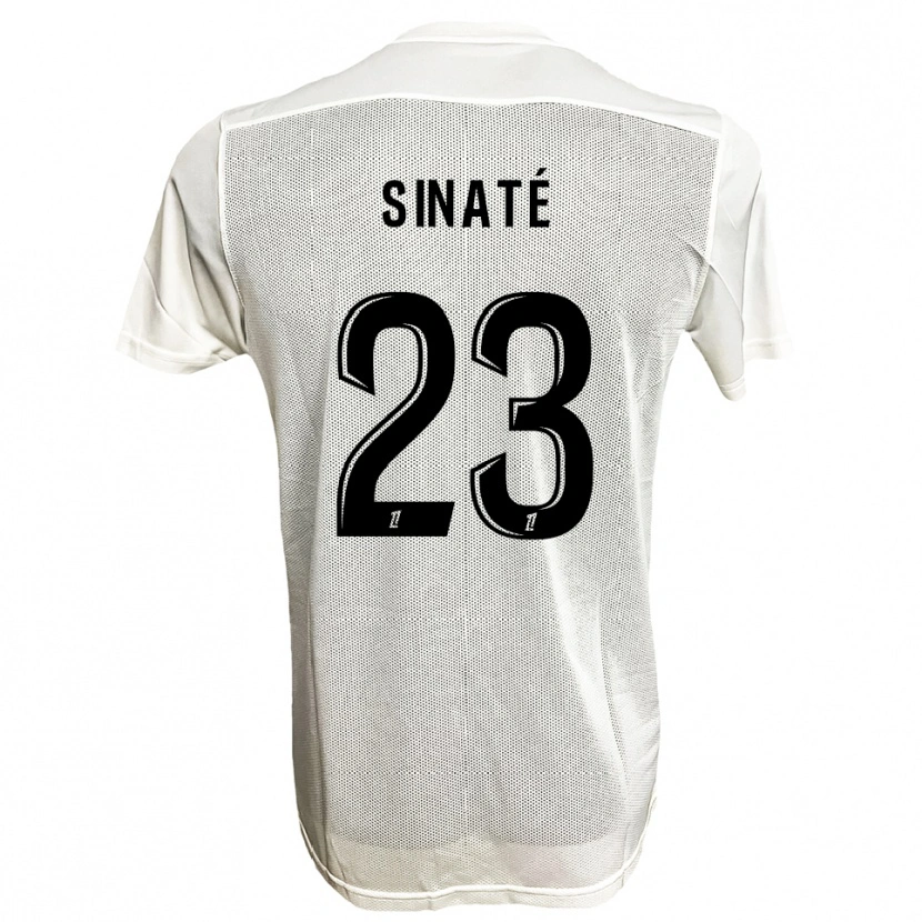 Danxen Women Dan Sinaté #23 Black White Away Jersey 2025/26 T-Shirt