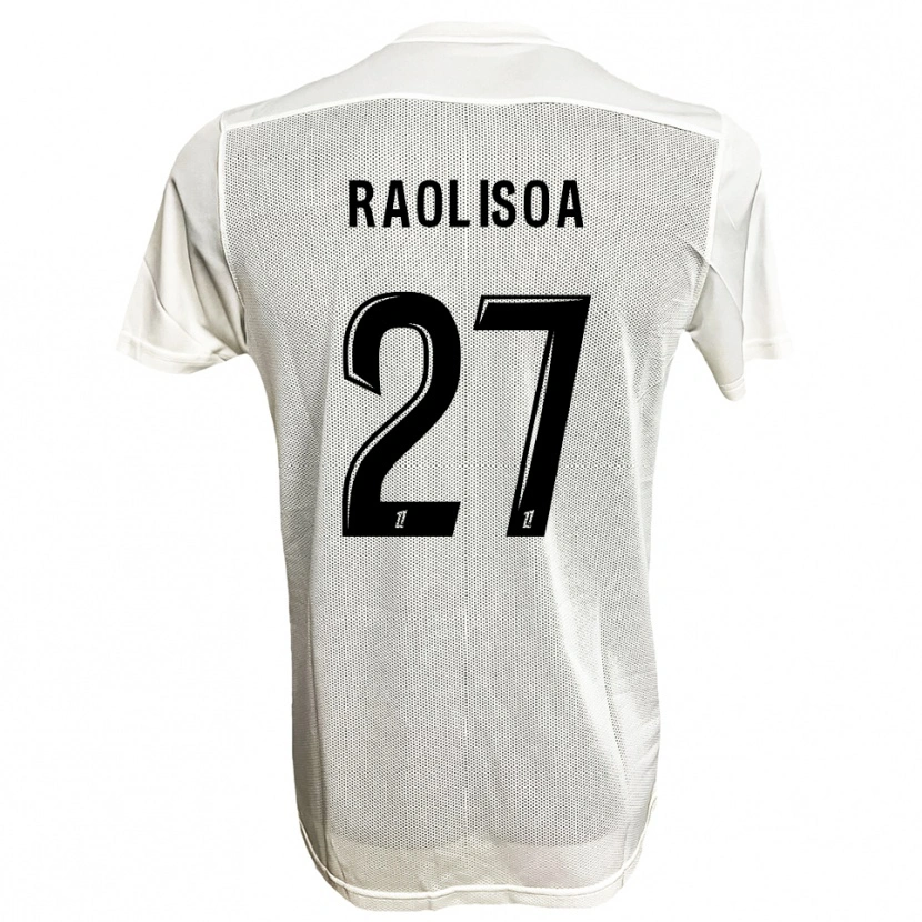 Danxen Women Lilian Raolisoa #27 Black White Away Jersey 2025/26 T-Shirt