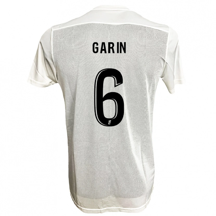 Danxen Women Ilann Garin #6 Black White Away Jersey 2025/26 T-Shirt