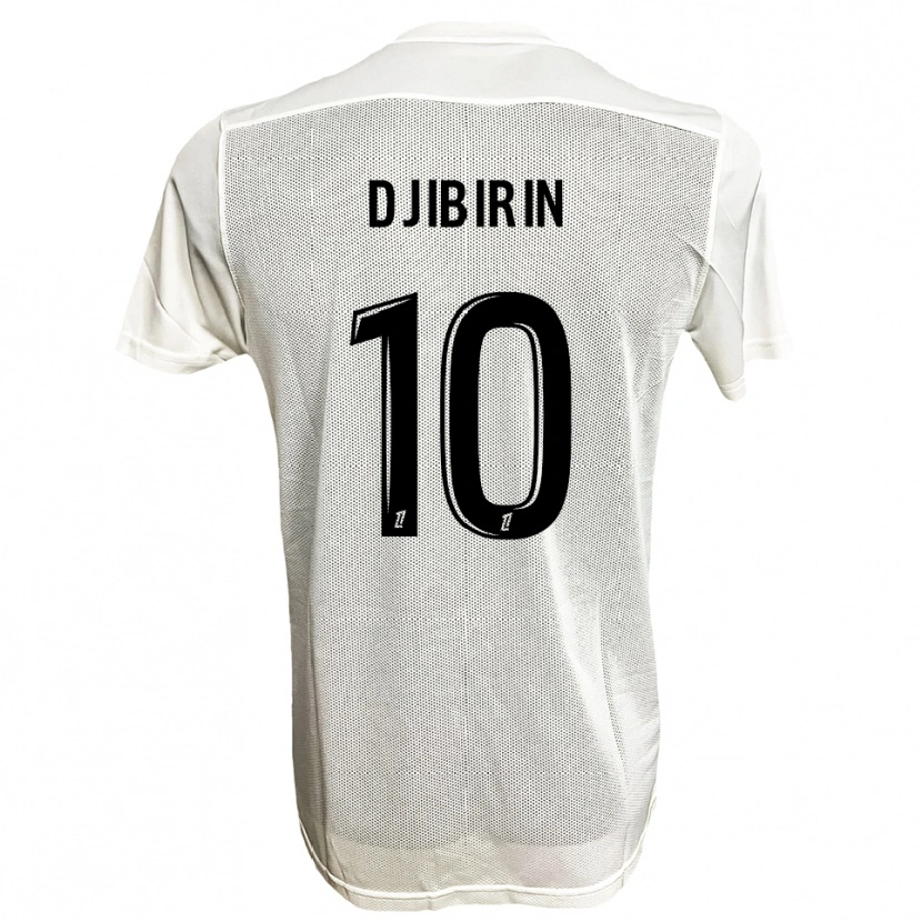 Danxen Women Harouna Djibirin #10 Black White Away Jersey 2025/26 T-Shirt