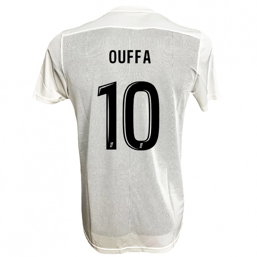 Danxen Women Rayan Ouffa #10 Black White Away Jersey 2025/26 T-Shirt
