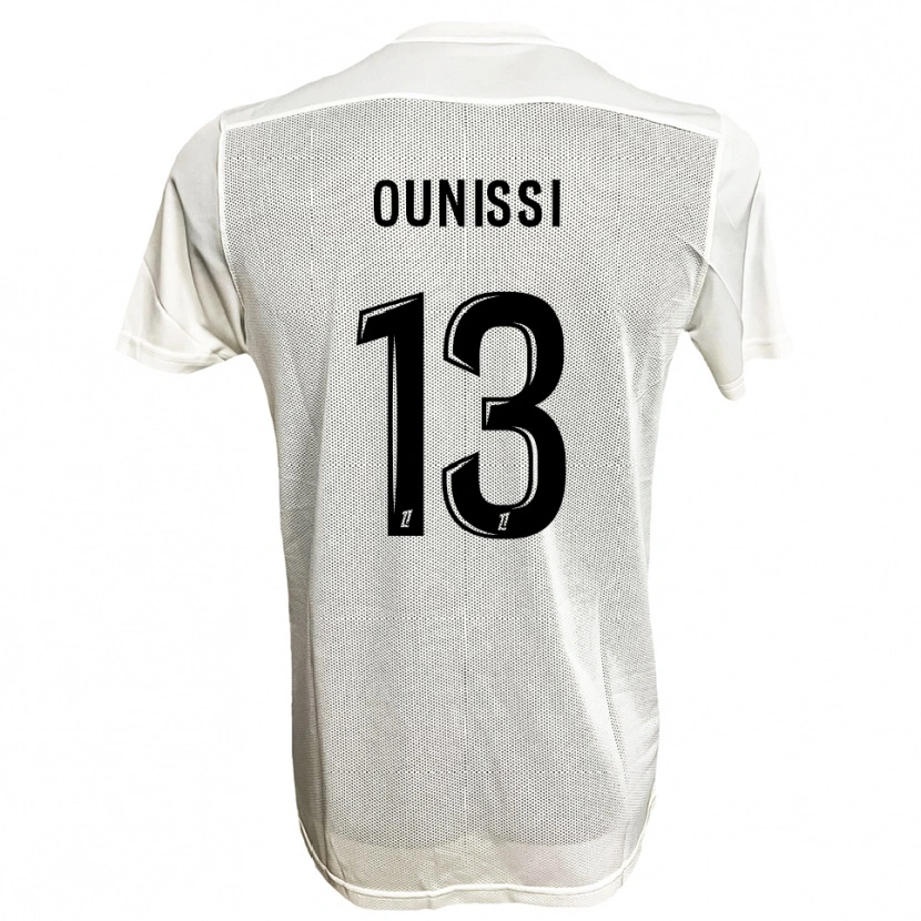 Danxen Women Ylies Ounissi #13 Black White Away Jersey 2025/26 T-Shirt