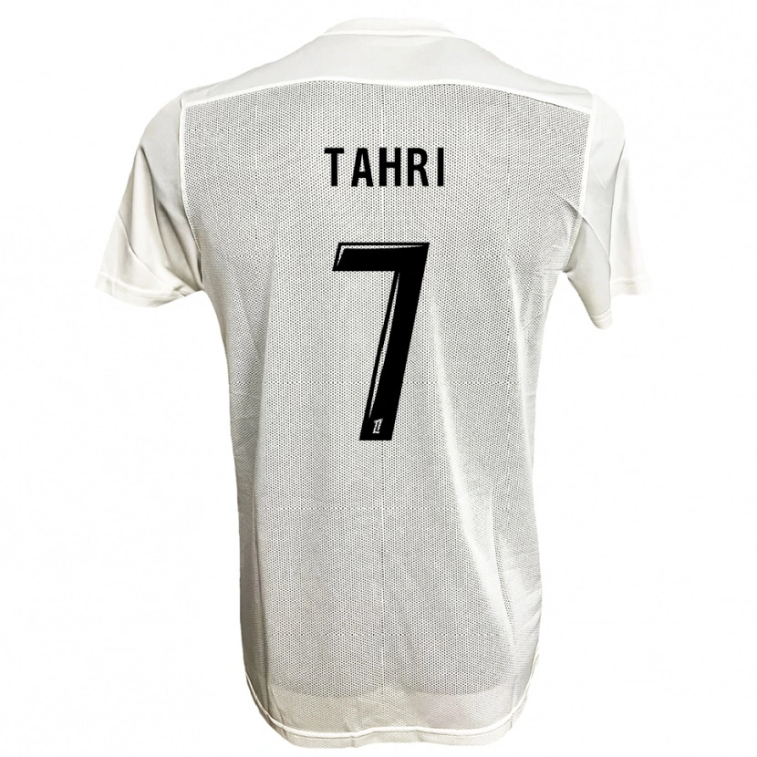 Danxen Women Sofiane Tahri #7 Black White Away Jersey 2025/26 T-Shirt
