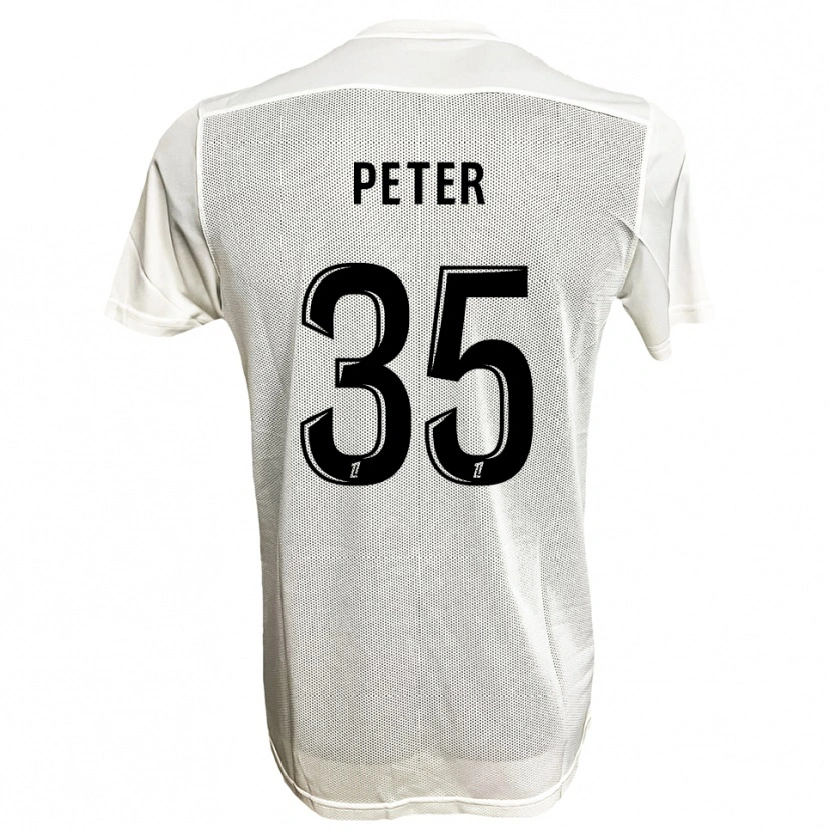 Danxen Women Prosper Peter #35 Black White Away Jersey 2025/26 T-Shirt