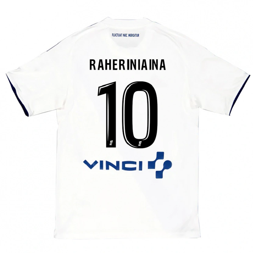 Danxen Women El Hadary Raheriniaina #10 White Blue Away Jersey 2025/26 T-Shirt