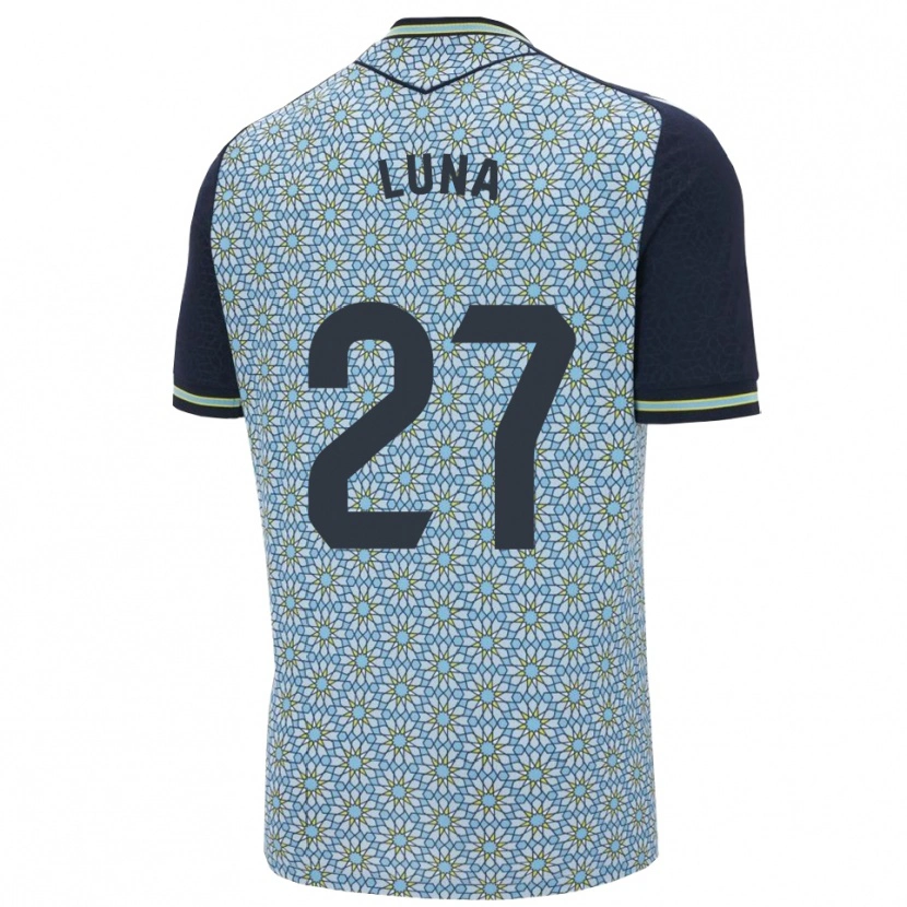 Danxen Women Marcos Luna #27 Blue Navy Away Jersey 2025/26 T-Shirt