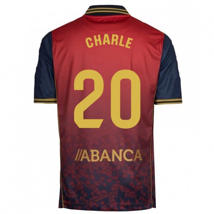 Danxen Women Marta Charle #20 Red Navy Away Jersey 2025/26 T-Shirt
