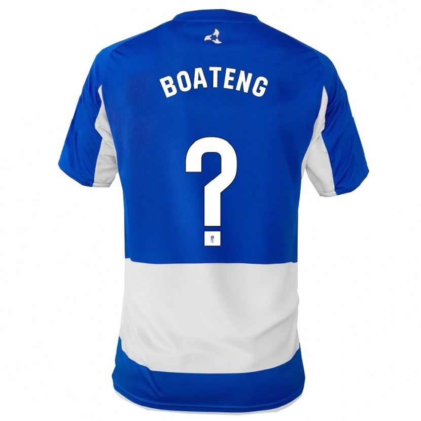 Danxen Women Robin Boateng #0 Blue White Away Jersey 2025/26 T-Shirt