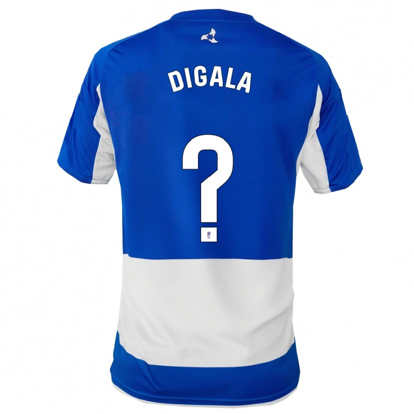 Danxen Women Gonzaldo Digala #0 Blue White Away Jersey 2025/26 T-Shirt
