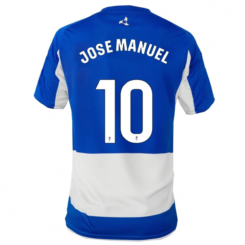 Danxen Women José Manuel Arnáiz #10 Blue White Away Jersey 2025/26 T-Shirt