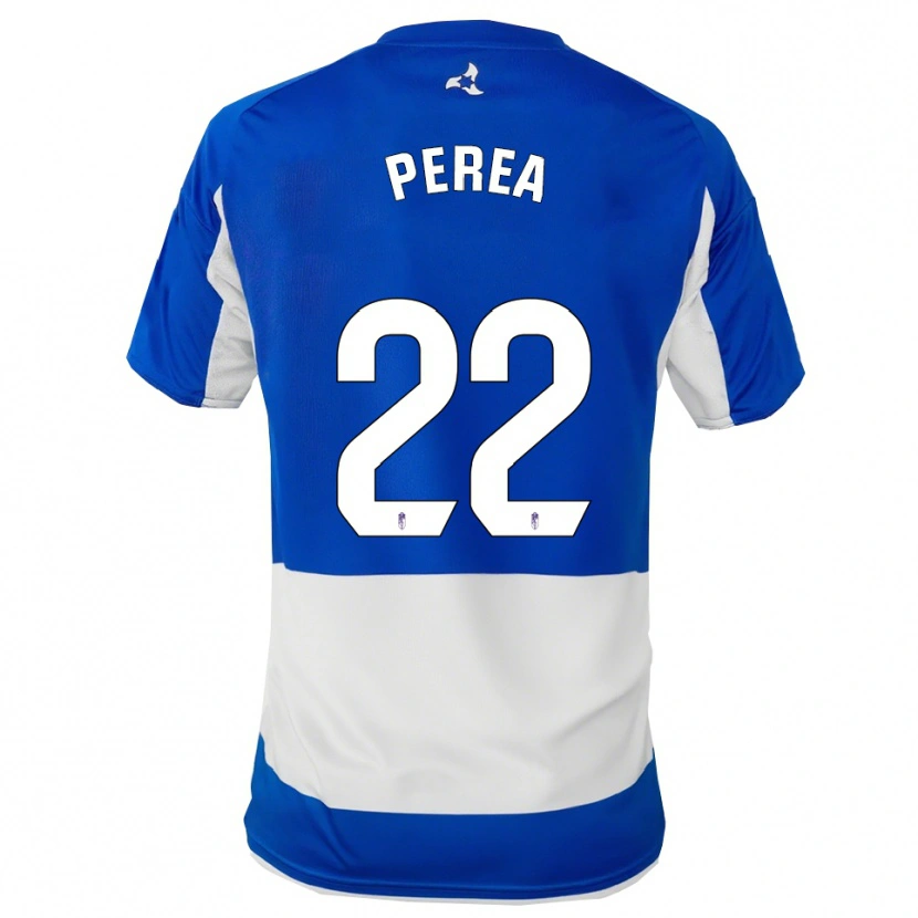 Danxen Women Alberto Perea #22 Blue White Away Jersey 2025/26 T-Shirt