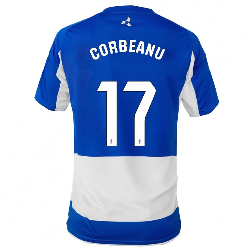 Danxen Women Theo Corbeanu #17 Blue White Away Jersey 2025/26 T-Shirt